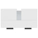 Dulap de baie, alb, 64,5x33,5x59 cm, lemn compozit - WALTI WALTI
