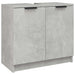 Dulap de baie, gri beton, 64,5x33,5x59 cm, lemn compozit - WALTI WALTI