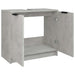 Dulap de baie, gri beton, 64,5x33,5x59 cm, lemn compozit - WALTI WALTI