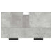 Dulap de baie, gri beton, 64,5x33,5x59 cm, lemn compozit - WALTI WALTI