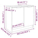 Dulap de baie, gri beton, 64,5x33,5x59 cm, lemn compozit - WALTI WALTI