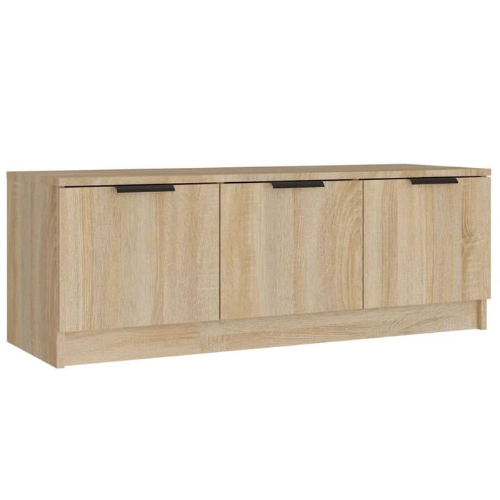 Comodă TV, stejar sonoma, 102x35x36,5 cm, lemn prelucrat - WALTI WALTI
