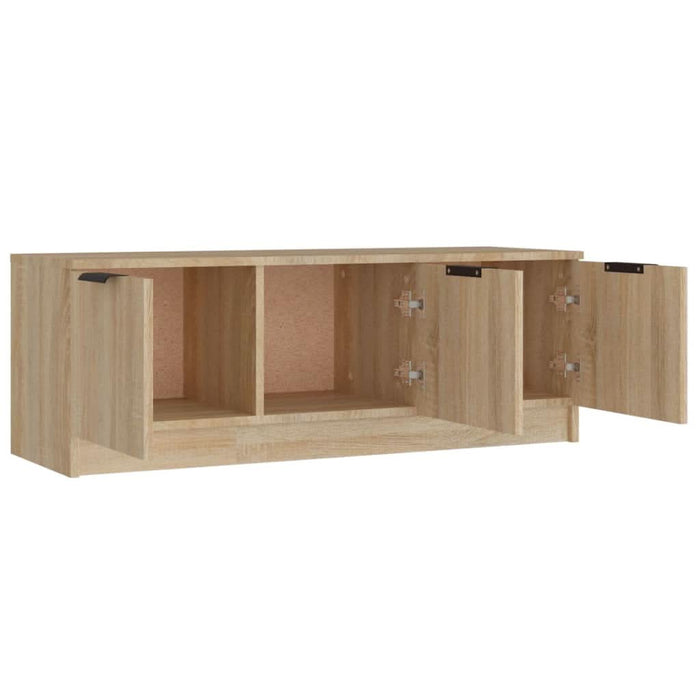 Comodă TV, stejar sonoma, 102x35x36,5 cm, lemn prelucrat - WALTI WALTI