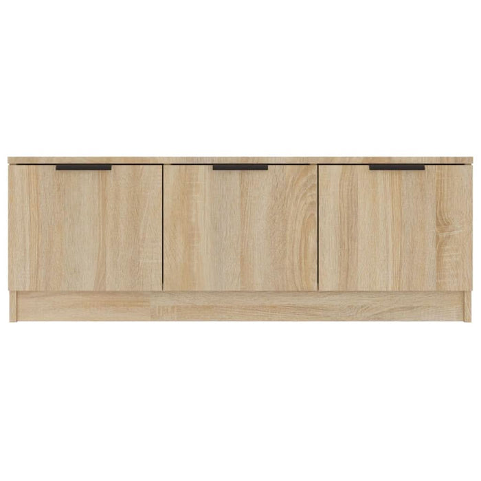 Comodă TV, stejar sonoma, 102x35x36,5 cm, lemn prelucrat - WALTI WALTI