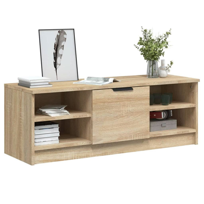 Comodă TV, stejar sonoma, 102x35,5x36,5 cm, lemn compozit - WALTI WALTI