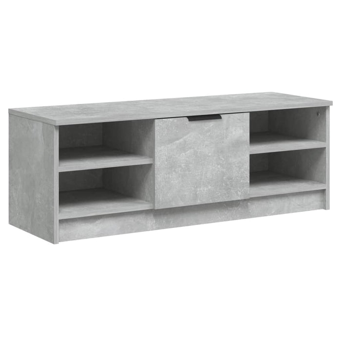 Comodă TV, gri beton, 102x35,5x36,5 cm, lemn compozit - WALTI WALTI