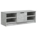 Comodă TV, gri beton, 102x35,5x36,5 cm, lemn compozit - WALTI WALTI