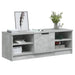 Comodă TV, gri beton, 102x35,5x36,5 cm, lemn compozit - WALTI WALTI