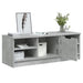 Comodă TV, gri beton, 102x35,5x36,5 cm, lemn compozit - WALTI WALTI