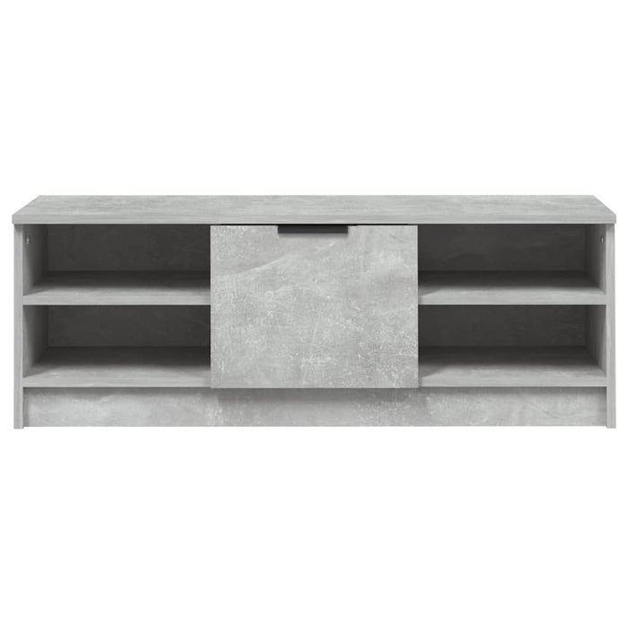 Comodă TV, gri beton, 102x35,5x36,5 cm, lemn compozit - WALTI WALTI