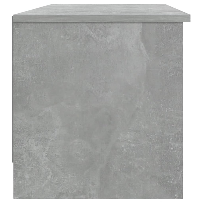 Comodă TV, gri beton, 102x35,5x36,5 cm, lemn compozit - WALTI WALTI