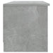 Comodă TV, gri beton, 102x35,5x36,5 cm, lemn compozit - WALTI WALTI