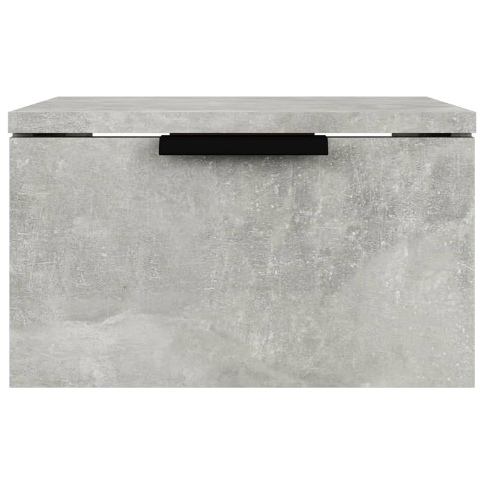 Noptieră de perete, gri beton, 34x30x20 cm - WALTI WALTI