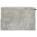 Noptiere de perete, 2 buc., gri beton, 34x30x20 cm - WALTI WALTI