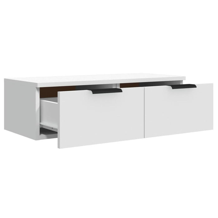 Dulap de perete, alb, 68x30x20 cm, lemn prelucrat - WALTI WALTI