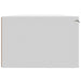 Dulap de perete, alb, 68x30x20 cm, lemn prelucrat - WALTI WALTI