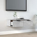 Dulap de perete, gri beton, 68x30x20 cm, lemn compozit - WALTI WALTI