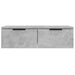 Dulap de perete, gri beton, 68x30x20 cm, lemn compozit - WALTI WALTI