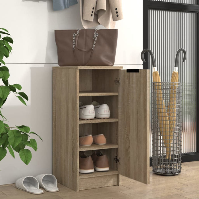 Pantofar, stejar sonoma, 30x35x70 cm, lemn compozit - WALTI WALTI