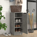 Pantofar, gri beton, 30x35x70 cm, lemn compozit - WALTI WALTI