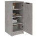 Pantofar, gri beton, 30x35x70 cm, lemn compozit - WALTI WALTI