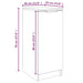 Pantofar, gri beton, 30x35x70 cm, lemn compozit - WALTI WALTI