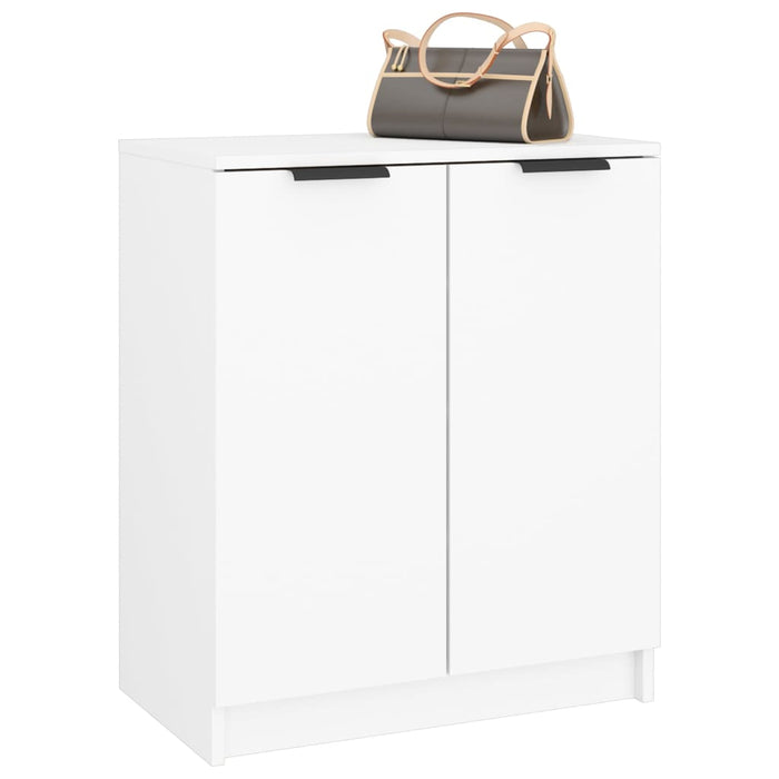 Pantofar, alb, 59x35x70 cm, lemn prelucrat - WALTI WALTI