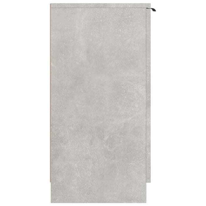 Pantofar, gri beton, 59x35x70 cm, lemn prelucrat - WALTI WALTI