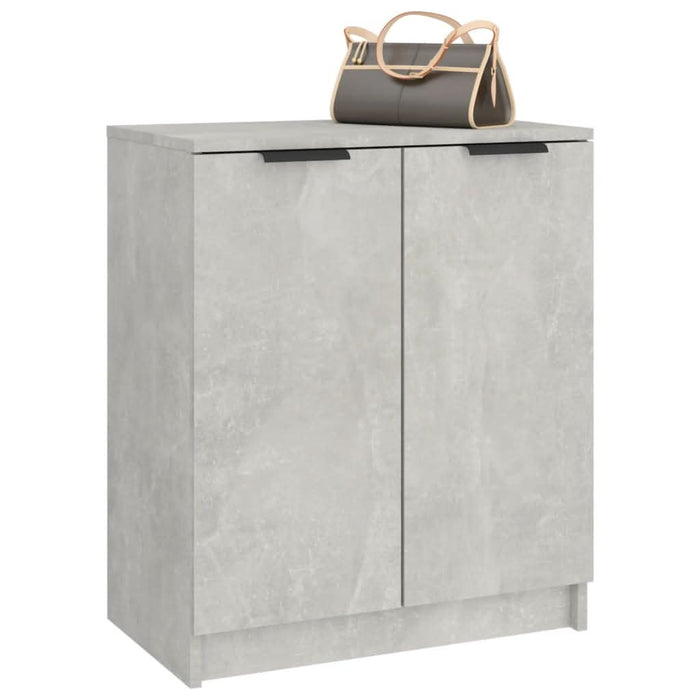 Pantofar, gri beton, 59x35x70 cm, lemn prelucrat - WALTI WALTI