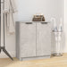 Pantofar, gri beton, 59x35x70 cm, lemn prelucrat - WALTI WALTI