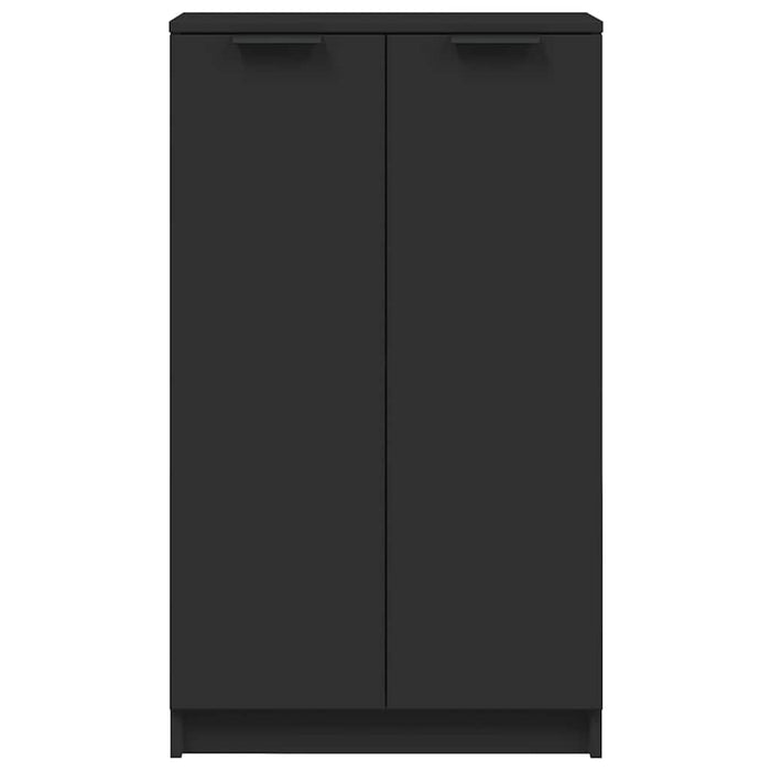 Pantofar, negru, 59x35x100 cm, lemn prelucrat WALTI
