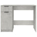 Birou, gri beton, 100x50x75 cm, lemn prelucrat - WALTI WALTI