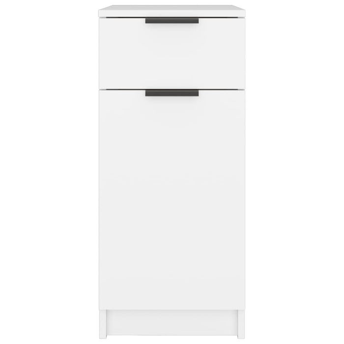 Dulap de birou, alb, 33,5x50x75 cm, lemn prelucrat - WALTI WALTI