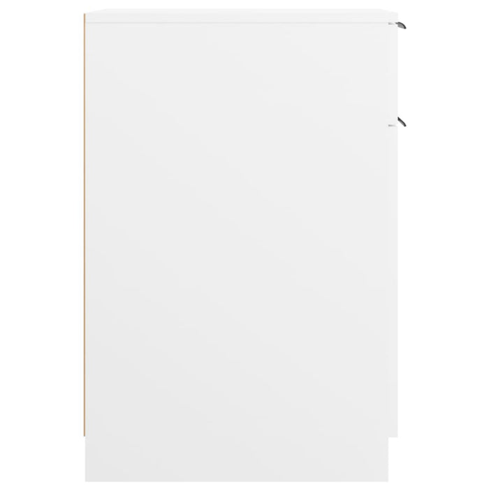 Dulap de birou, alb, 33,5x50x75 cm, lemn prelucrat - WALTI WALTI