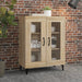 Dulap, stejar sonoma, 69,5x34x90 cm, lemn compozit - WALTI WALTI