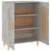 Dulap, gri beton, 69,5x34x90 cm, lemn compozit - WALTI WALTI