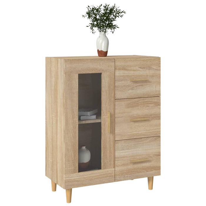 Dulap, stejar sonoma, 69,5x34x90 cm, lemn compozit - WALTI WALTI