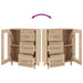 Dulap, stejar sonoma, 69,5x34x90 cm, lemn compozit - WALTI WALTI