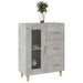 Dulap, gri beton, 69,5x34x90 cm, lemn compozit - WALTI WALTI