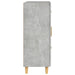 Dulap, gri beton, 69,5x34x90 cm, lemn compozit - WALTI WALTI