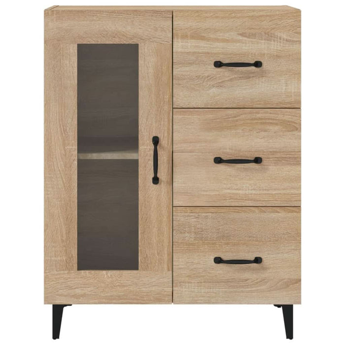 Dulap, stejar sonoma, 69,5x34x90 cm, lemn compozit - WALTI WALTI
