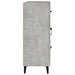 Dulap, gri beton, 69,5x34x90 cm, lemn compozit - WALTI WALTI
