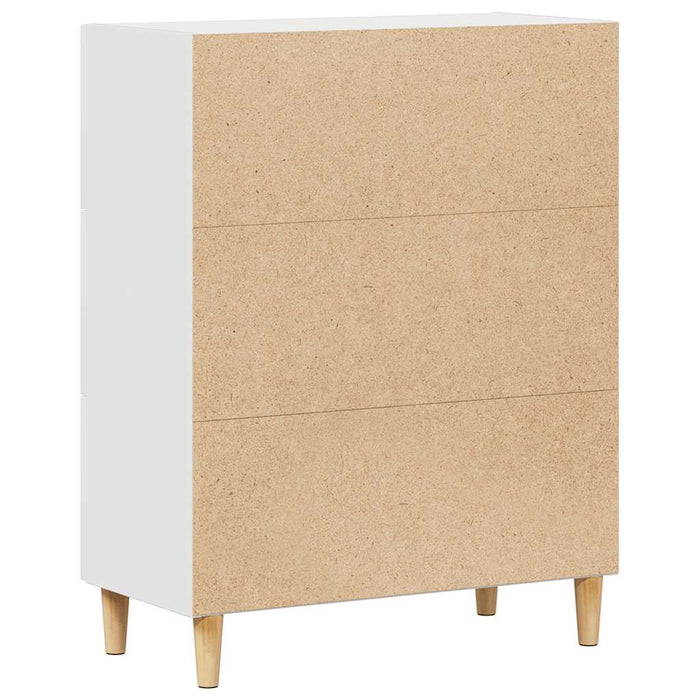 Dulap, alb, 69,5x34x90 cm, lemn compozit - WALTI WALTI