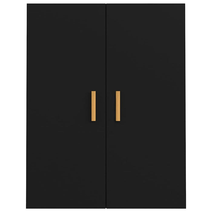 Dulap de perete suspendat, negru, 69,5x34x90 cm WALTI