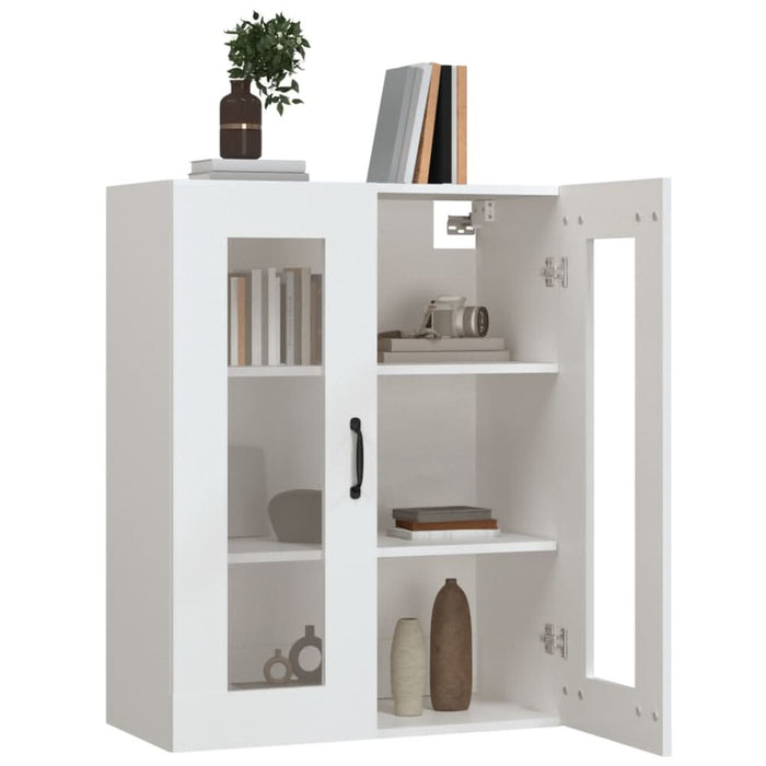 Dulap de perete suspendat, alb, 69,5x34x90 cm - WALTI WALTI