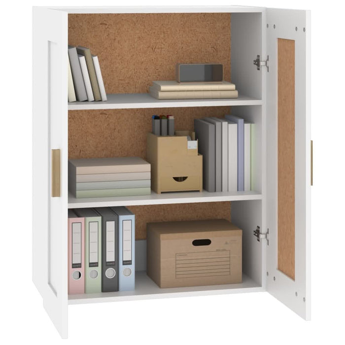 Dulap de perete, alb, 69,5x32,5x90 cm, lemn prelucrat - WALTI WALTI