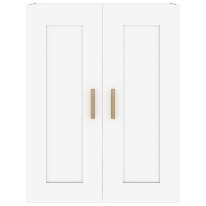 Dulap de perete alb extralucios 69,5x32,5x90 cm lemn prelucrat WALTI