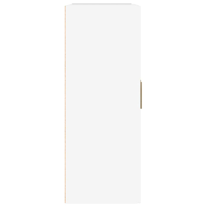 Dulap de perete alb extralucios 69,5x32,5x90 cm lemn prelucrat WALTI
