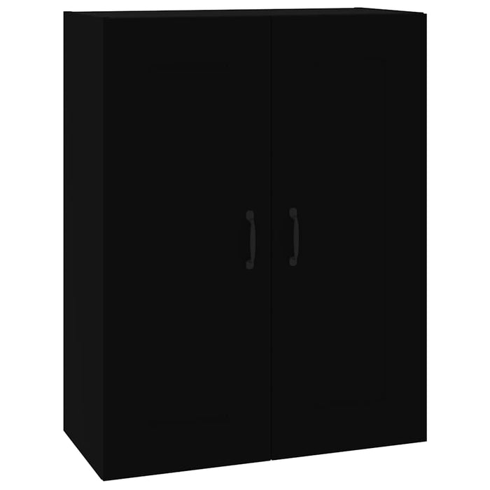 Dulap de perete suspendat, negru, 69,5x32,5x90 cm WALTI