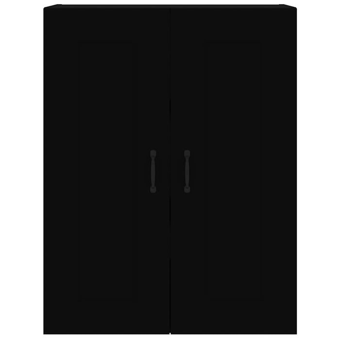 Dulap de perete suspendat, negru, 69,5x32,5x90 cm WALTI